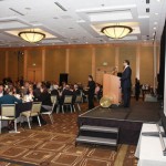 Emcee Cyrus Habib speaking at the 2012 Redefining Vision Luncheon