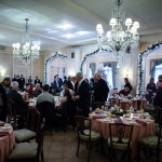 Guests gather at the Redefining Vision Holiday Breakfast