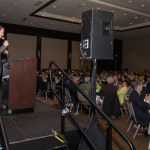 Seattle Actor and Comedian Pat Cashman emceed the event