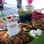 Some of the great food served by local businesses at the Redefining Vision Garden Party